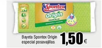 FROIZ Bayeta spontex origin especial posavajillas oferta