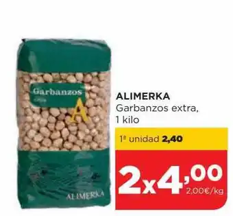 Alimerka Alimerka garbanzos extra oferta