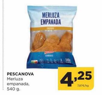 Alimerka Pescanova merluza empanada oferta