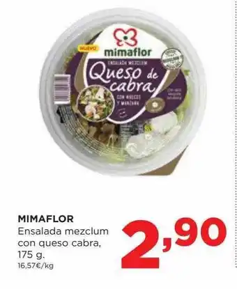 Alimerka Mimaflor ensalada merclum con queso cabra oferta