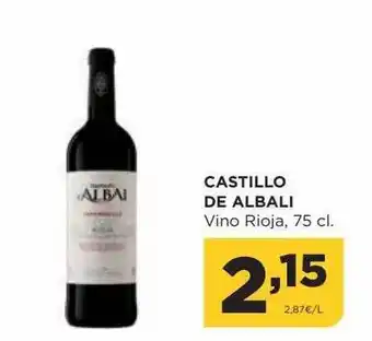 Alimerka Castillo de albali vino rioja oferta
