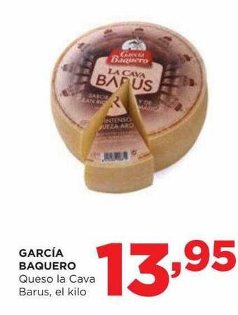 Alimerka García baquero queso la cava barus, el kilo oferta