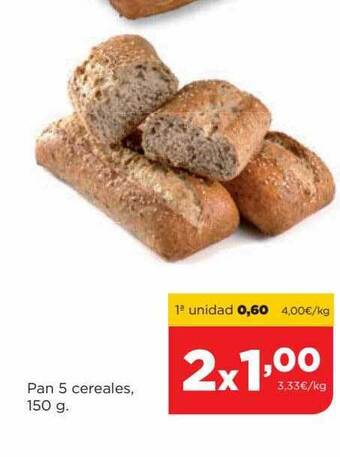 Alimerka Pan 5 cereales oferta