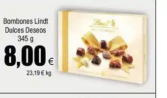 FROIZ Bombones lindt dulce deseos oferta
