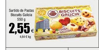 FROIZ Surtido de pastas biscuits galicia oferta