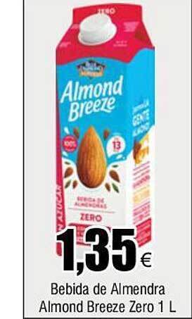 FROIZ Bebida de almendra almond breeze zero oferta