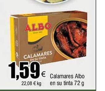 FROIZ Calamares albo en su tinta oferta
