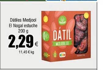 FROIZ Dátiles medjool el nogal estuche oferta