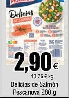 FROIZ Delicias de salmón pescanova oferta