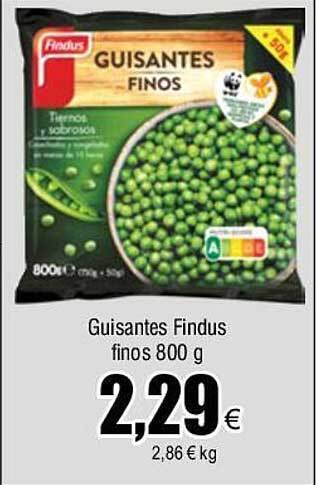 FROIZ Guisantes findus finos oferta