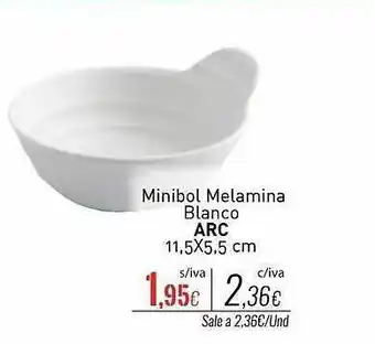 Cuevas Cash Minibol melamina blanco arc oferta
