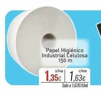Cuevas Cash Papel higiénico industrial celulosa 150 m oferta