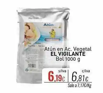 Cuevas Cash Atún en ac. vegetal el vigilante bol oferta