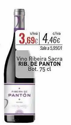 Cuevas Cash Vino ribeira sacra rib. de panton bot. oferta