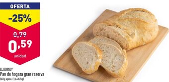 ALDI El Horno Pan de hogaza gran reserva 360g oferta