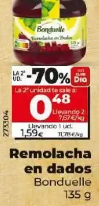 Maxi Dia Remolacha bonduelle oferta