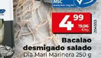 Maxi Dia Bacalao desmigado oferta