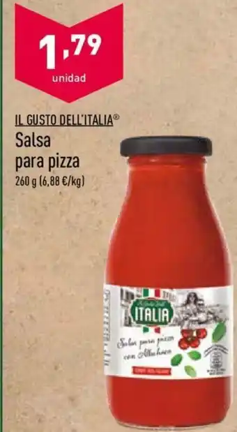 ALDI IL Gusto Dell'Italia Salsa para pizza 260g oferta