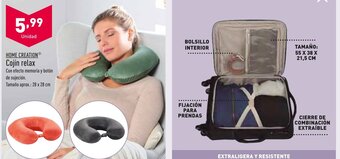 ALDI Home Creation Cojín Relax oferta