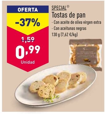 ALDI Special Tostas de Pan oferta