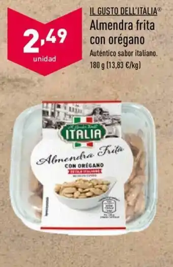 ALDI IL Gusto Dell' Italia Almendra frita con orégano 180g oferta