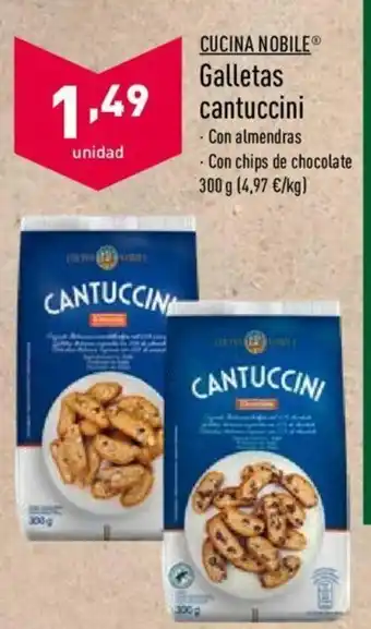 ALDI Cucina Nobile Galletas cantuccini 300g oferta