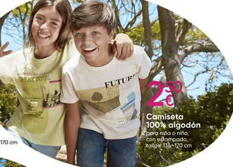 Pepco Camiseta 100% Algodón oferta