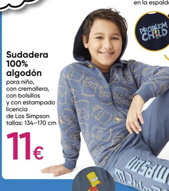 Pepco Sudadera 100% Algodón oferta