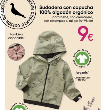 Pepco Sudadera Con Capucha 100% Algodón Orgánico oferta