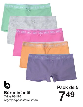 Zeeman Bóxer Infantil oferta