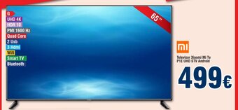 FROIZ Televisor Xiaomi Mi Tv P1E UHD STV Android oferta