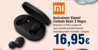 FROIZ Auriculares Xiaomi Earbuds Basic 2 Negro oferta