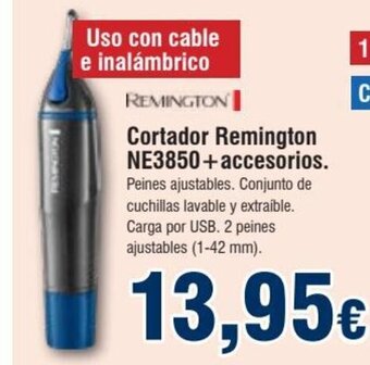 FROIZ Cortador Remington NE3850+Accesorios oferta