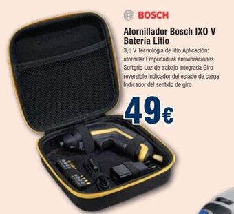 FROIZ Atornillador Bosch IXO V Bateria Litio oferta