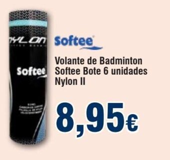 FROIZ Volante de Badminton Softee Bote 6 Unidades Nylon II oferta