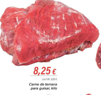 Cash Ifa Carne de Ternera Para Guisar, Kilo oferta