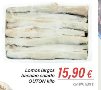 Cash Ifa Lomos Largos Bacalao Salado Outon Kilo oferta