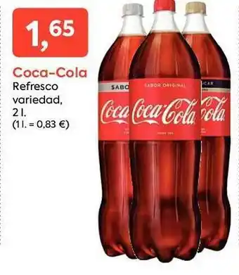 Suma Supermercados Coca-cola refresco variedad oferta