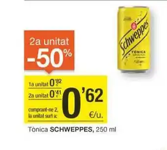 BonpreuEsclat Tòníca schweppes oferta