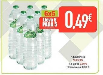 Masymas Agua mineral cuevas oferta