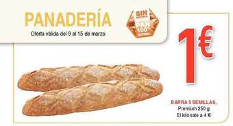 Masymas Barra 5 semillas oferta