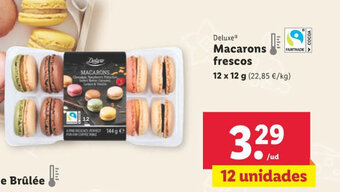 Lidl Macarons Frescos oferta