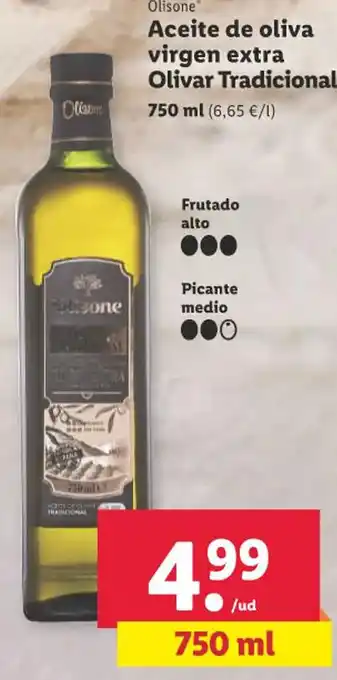 Lidl Aceite de Oliva Virgen Extra Olivar Tradicional oferta