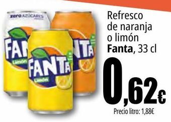 Unide Market Refresco de naranja o limón fanta oferta