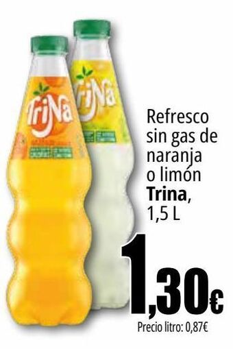 Unide Market Refresco sin gas de naranja o limón trina oferta
