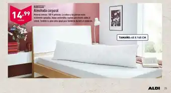 ALDI Novitesse Almohada corporal 40 x 145 cm oferta