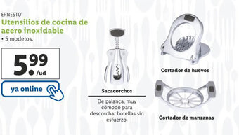 Lidl Utensilios De Cocina De Acero Inoxidable oferta