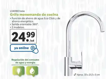 Lidl Grifo Monomando De Cocina oferta