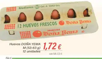 Cash Ifa Huevos Doña Yema oferta