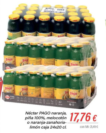Cash Ifa Néctar Pago Naranja oferta